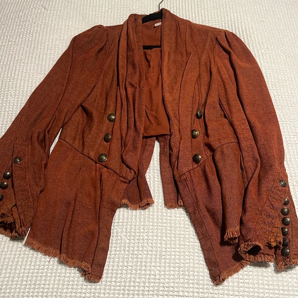 Free people corduroy blazer/jacket